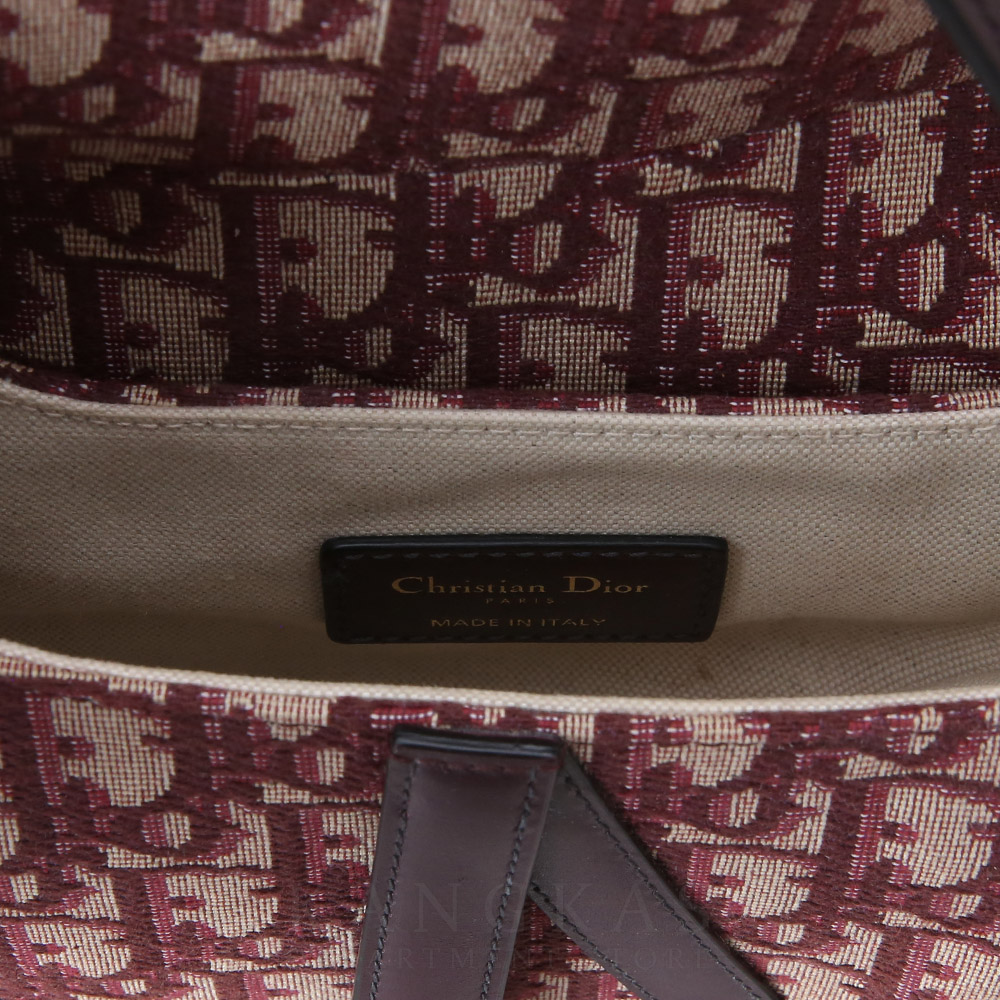 CHRISTIAN DIOR(USED)크리스찬디올 오블리크 새들백 미니 & 스트랩